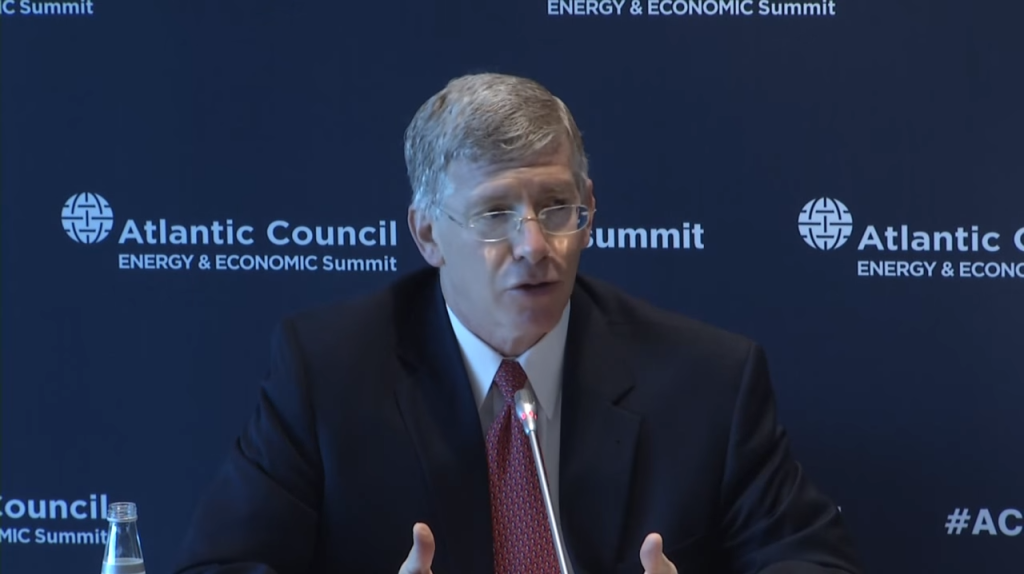 Daniel Poneman at the Atlantic Council Energy Summit 2015