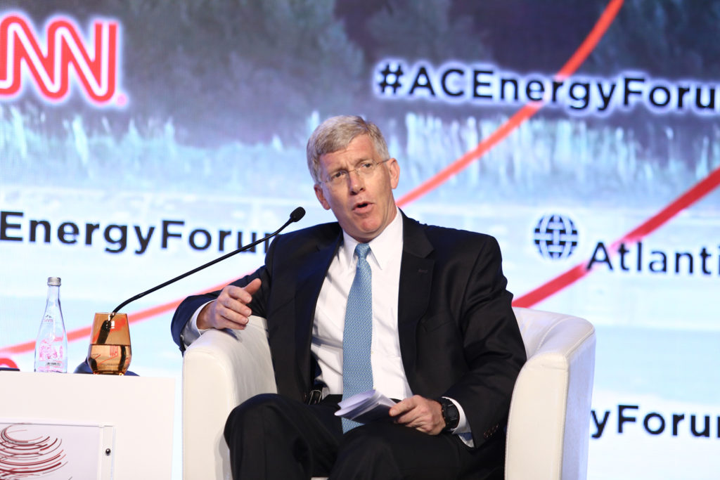 Daniel Poneman speaks at the Atlantic Council Global Energy Forum on January 12, 2017