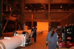 Centrifuge Casings arrive in Piketon, Ohio